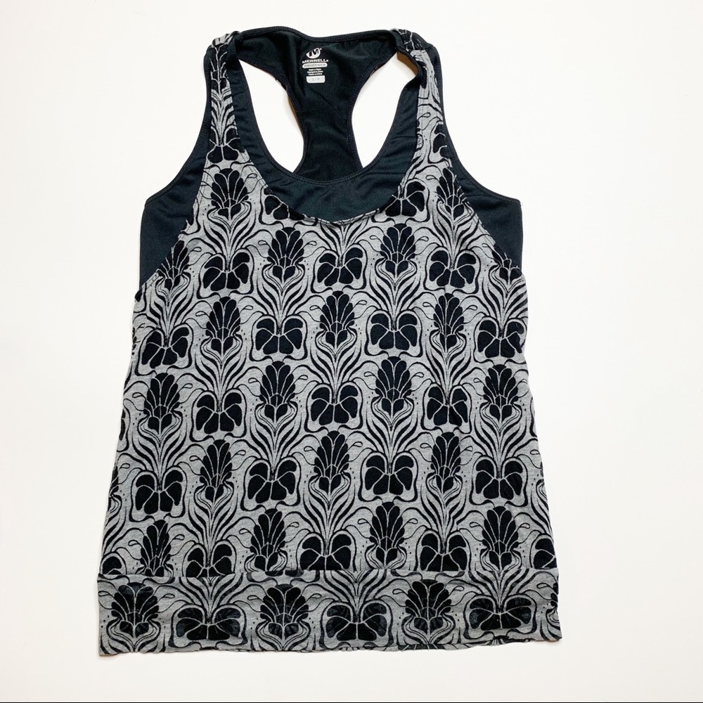 Merrell Select Wick racer back tank layered black